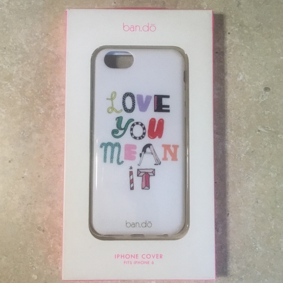 NWT🏷 ban.do Love You Mean It iPhone 6/6S Case - Picture 2 of 4